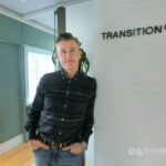 Transition Labs的執行長歐拉夫森（Kjartan Örn Ólafsson）表示，從外太空汲取太陽能有不受天氣、日照影響與能量強度更高的好處。(圖片來源：中央社記者辜泳秝雷克雅維克攝 )